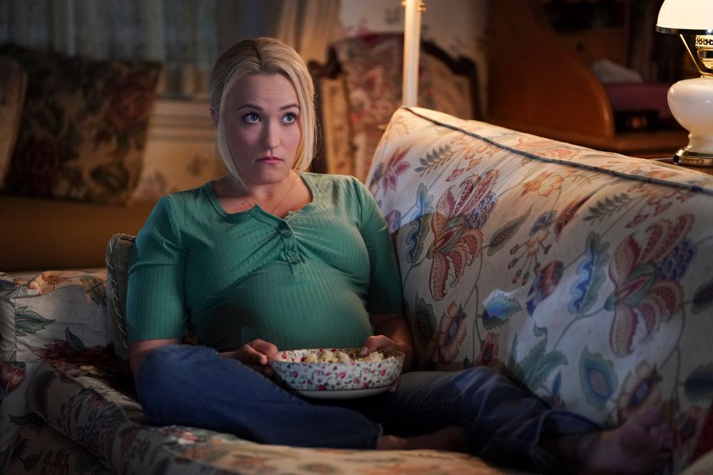 Emily Osment as Mandy McAllister on YOUNG SHELDON