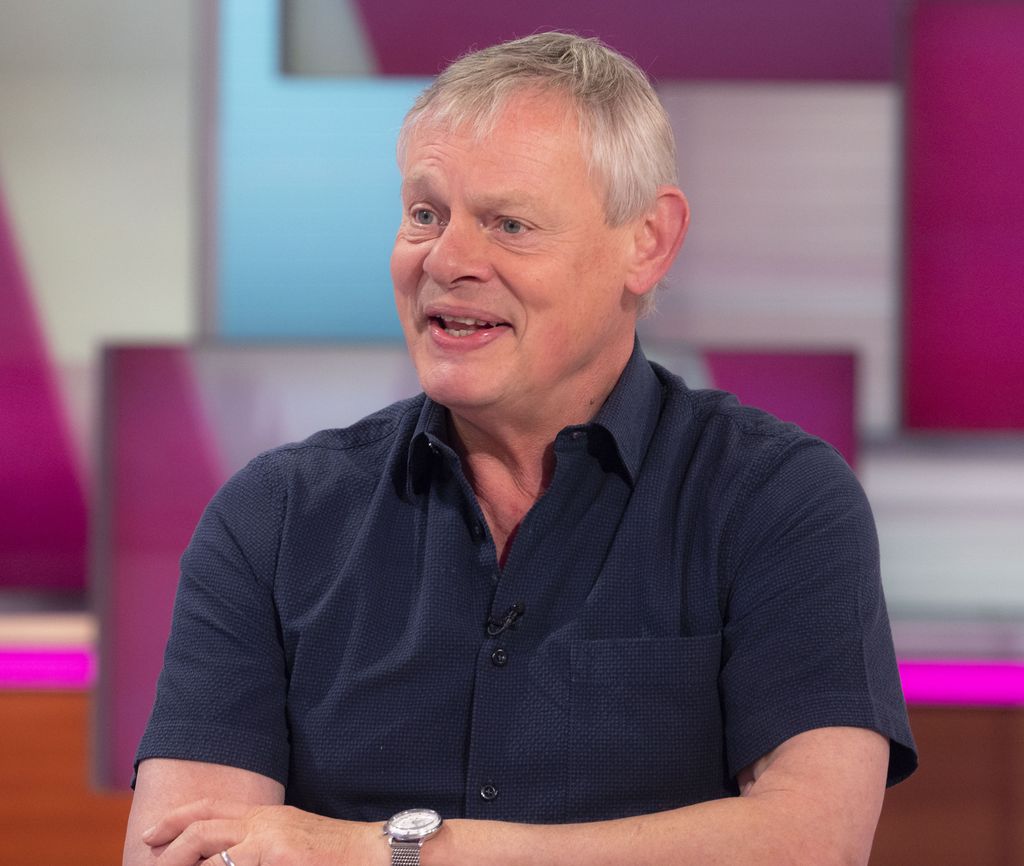 man in TV studio