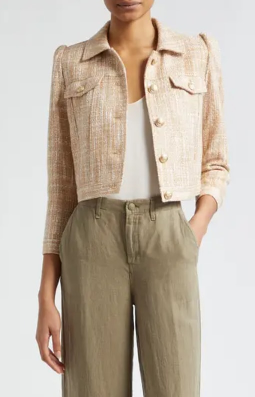 lagence tweed jacket sale