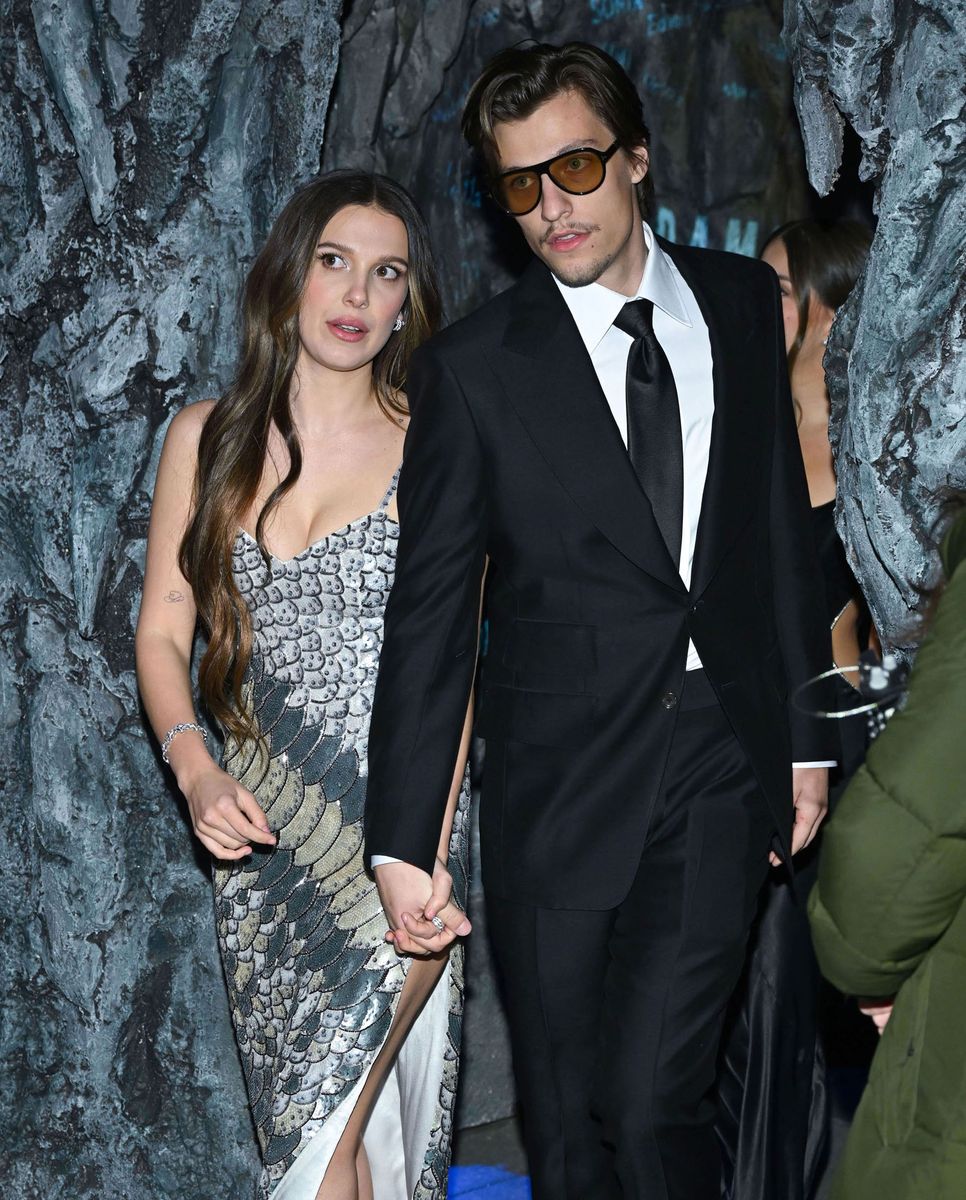 Millie Bobby Brown and Jake Bongiovi 