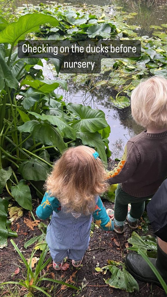 The Johnson's spent their summer in the countryside