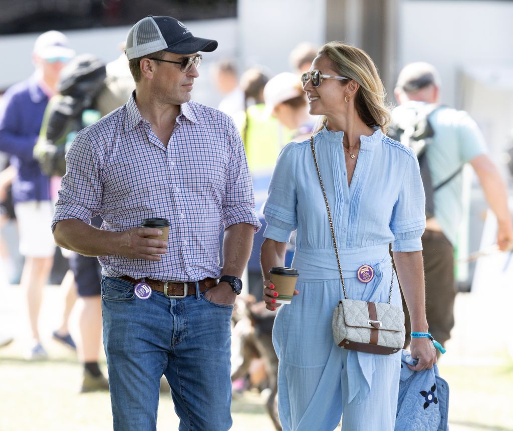 couple walking and talking