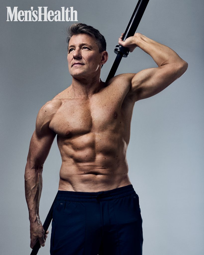 Ben Shephard appears in this month's Men's Health
