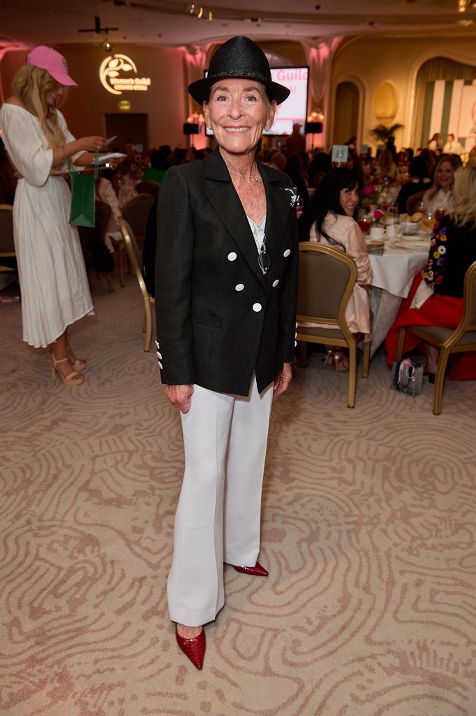 Judge Judy Sheindlin attends the Women's Guild Cedars-Sinai Spring luncheon at The Beverly Hills Hotel on May 01, 2025 in Beverly Hills, California