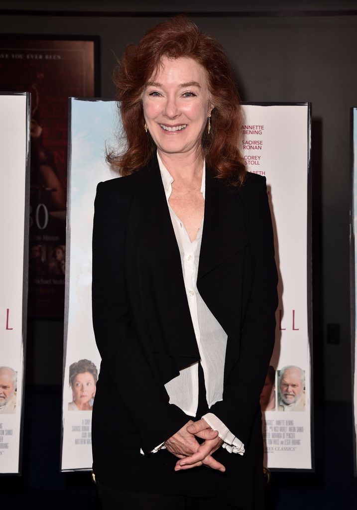 Valerie Mahaffey in black blazer