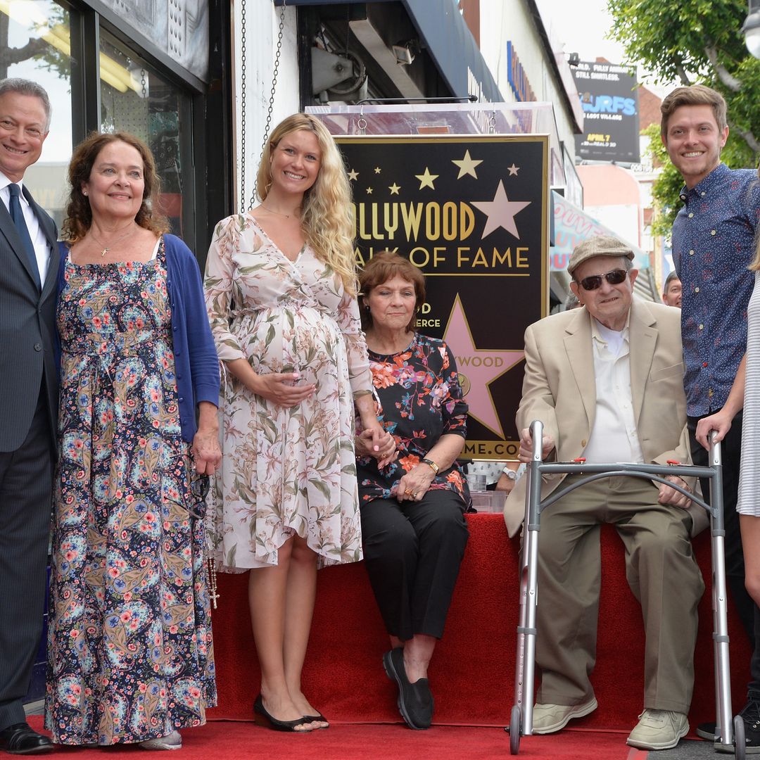 Gary Sinise, Moira Sinise and family attend the ceremony honoring Sinise with a star on the Hollywood Walk Of Fame on April 17, 2017 in Hollywood, California