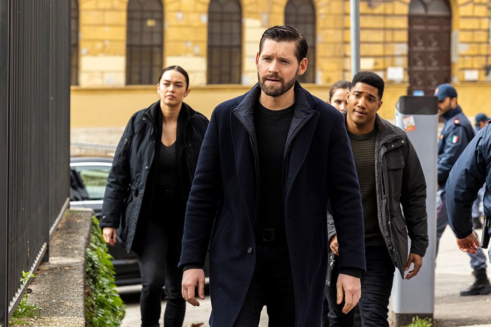 Vinessa Vidotto as Special Agent Cameron Vo, Luke Kleintank as Special Agent Scott Forrester, and Carter Redwood as Special Agent Andre Raines