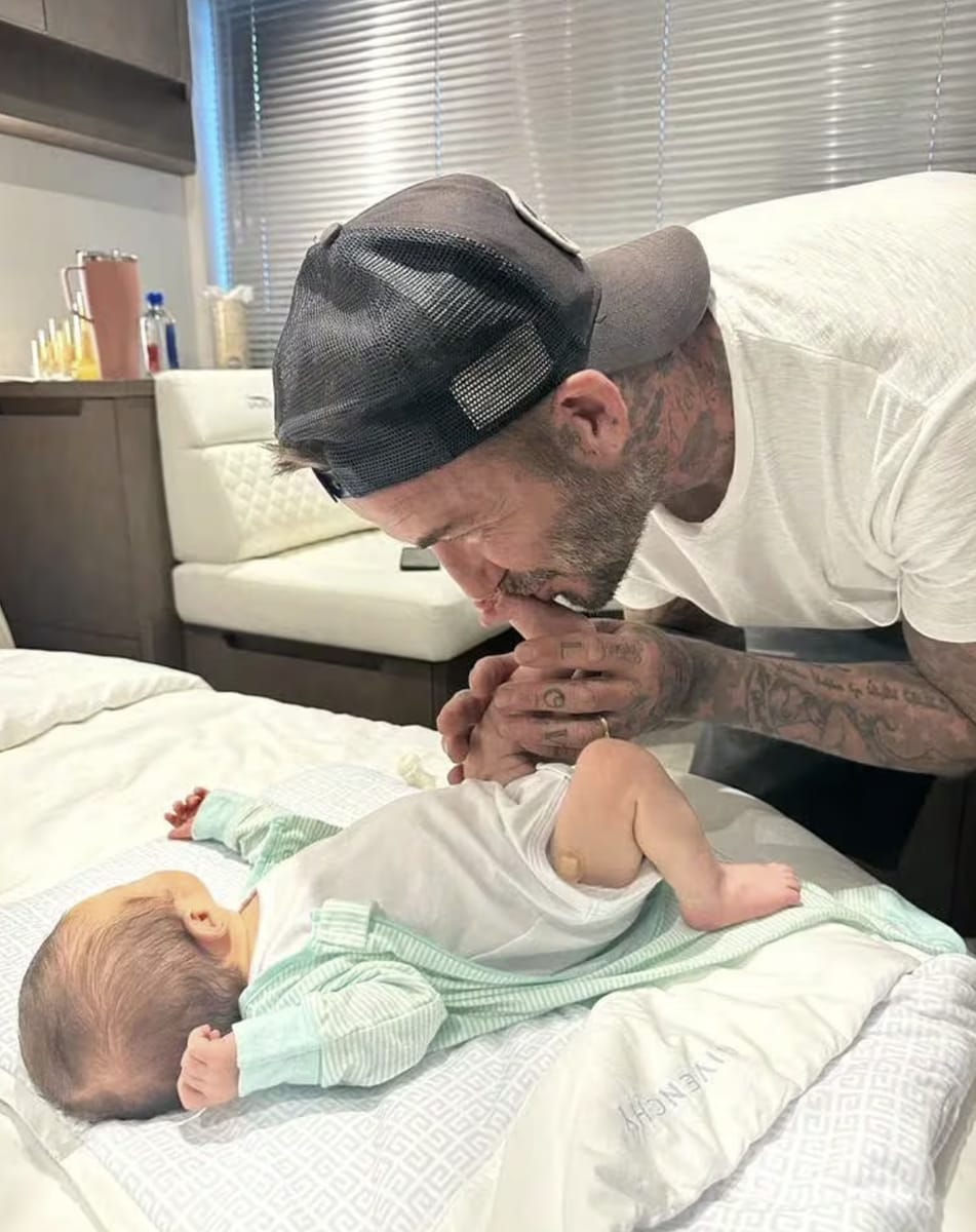 Anthony photographed Beckham and Marquitos' first meeting