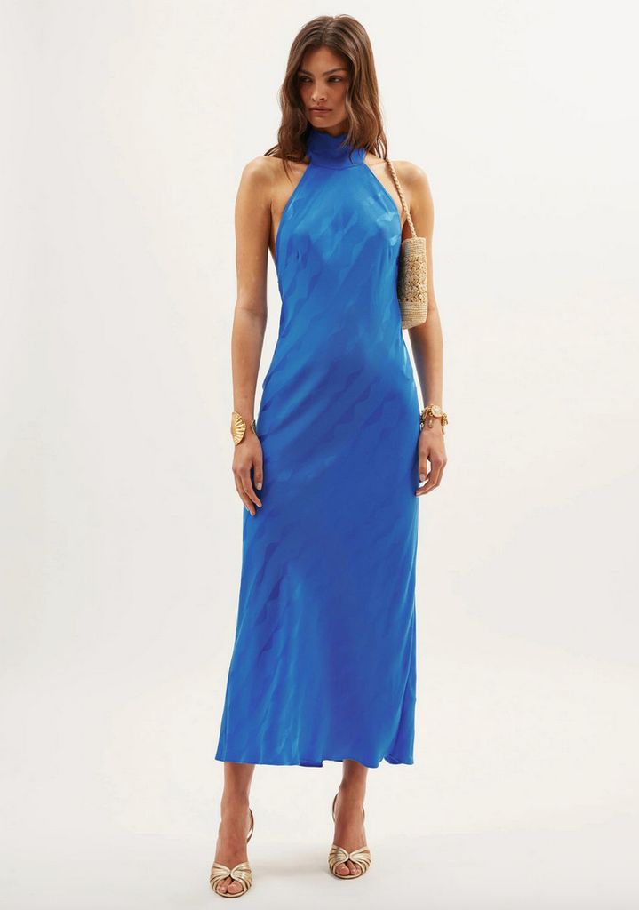 Rixo blue dress