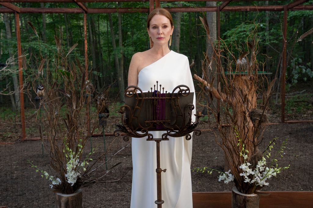 Michaela Kell wowed in white on Sirens