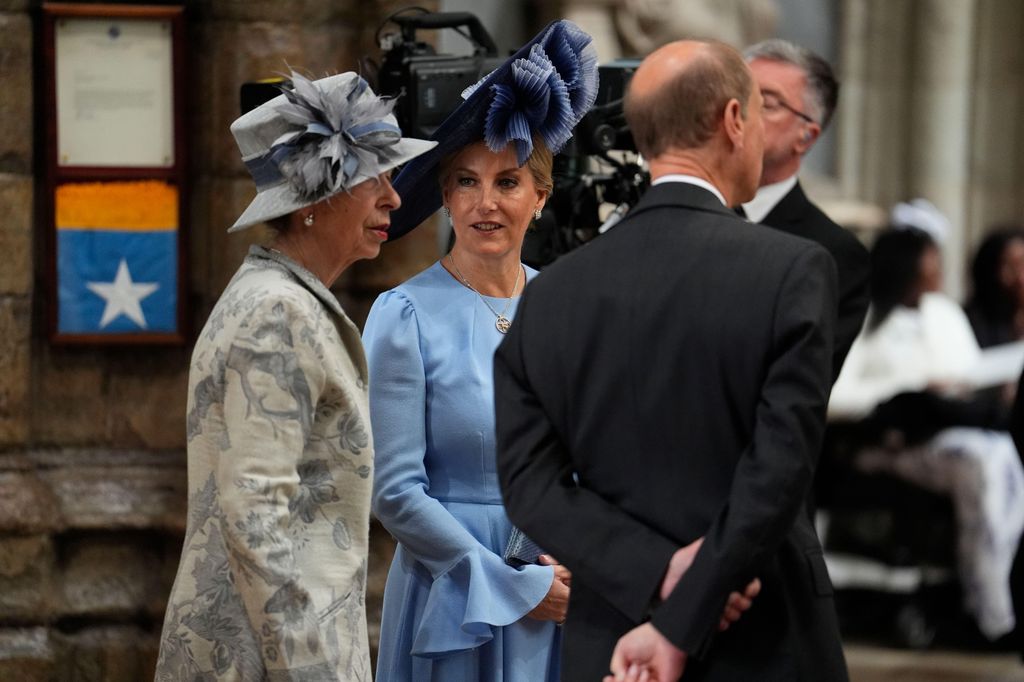  The Princess Royal and the Duke and Duchess of Edinburgh attend a service of thanksgiving at Westminster Abbey in London 