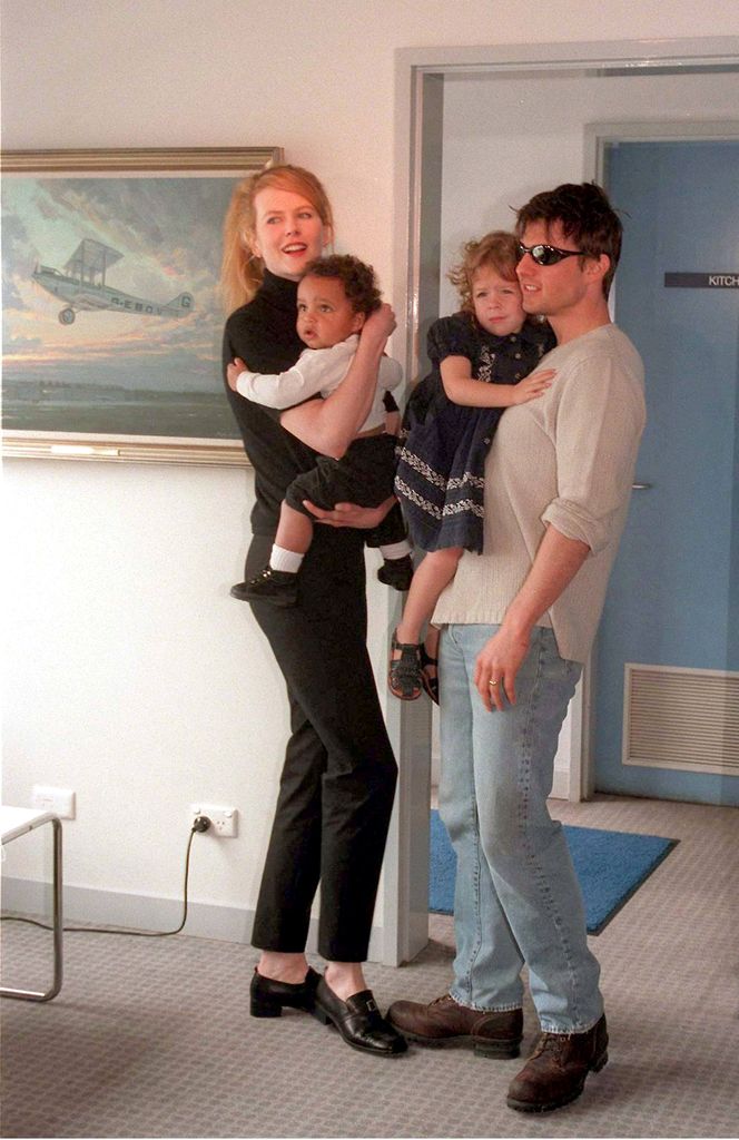 Nicole and Tom with their two children 