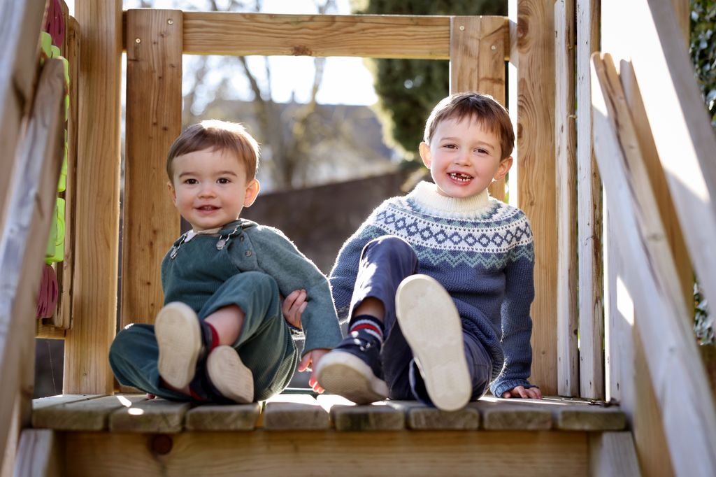 Prince François of Luxembourg and Prince Charles of Luxembourg were so adorable together