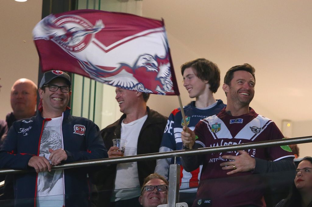 photo of hugh jackman and gus worland