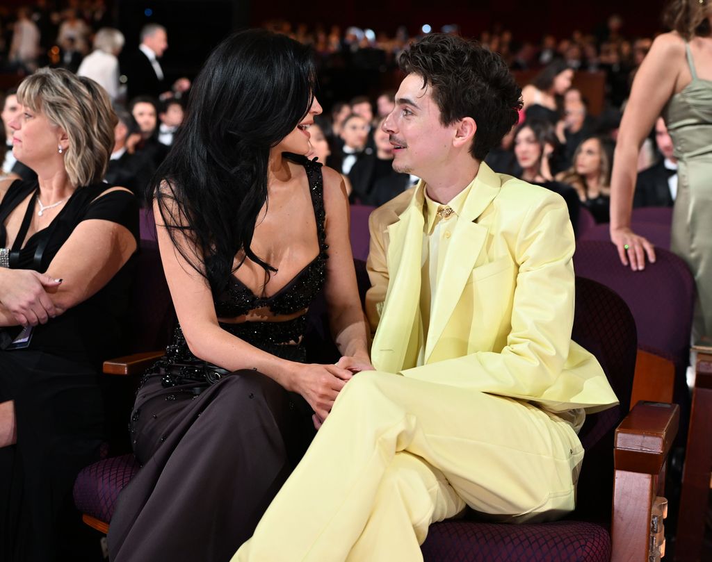 Kylie Jenner and Timothée Chalamet look loved up at 97th Annual Academy Awards 