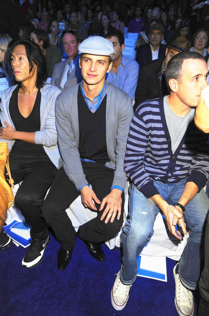 Hayden Christensen at the Christian Siriano Show (2009)
