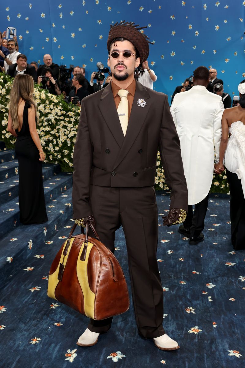 Bad Bunny attends the 2025 Met Gala 