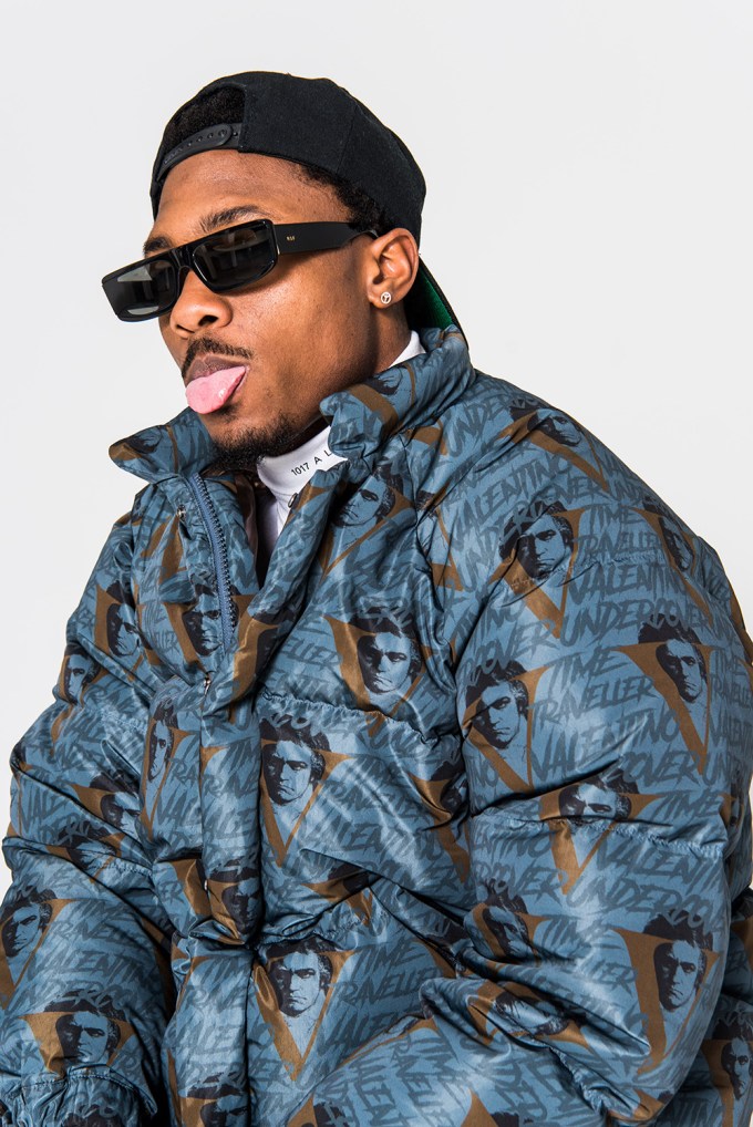 Stefon Diggs poses for exclusive portraits with HollywoodLife