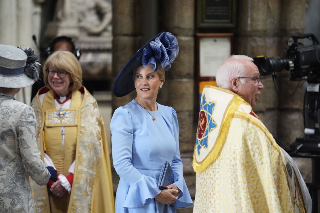 royals inside westminster abbey 