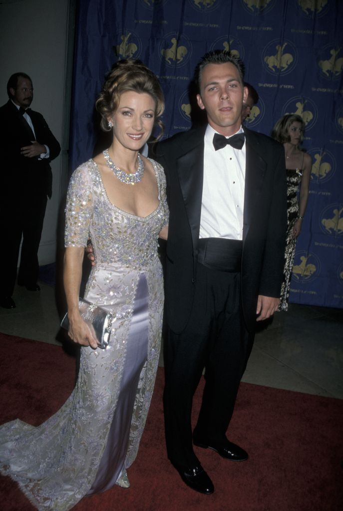 Kalen Keach with stepmother Jane Seymour