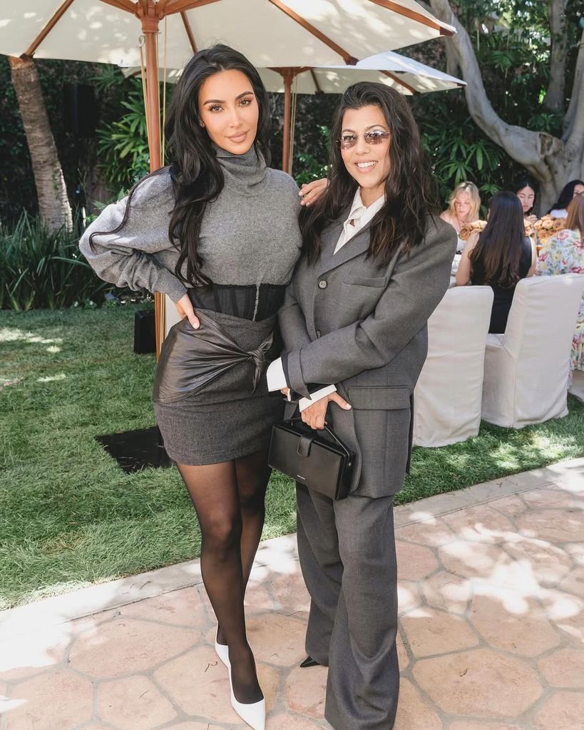 Kourtney Kardashian Kim kardashian graduation