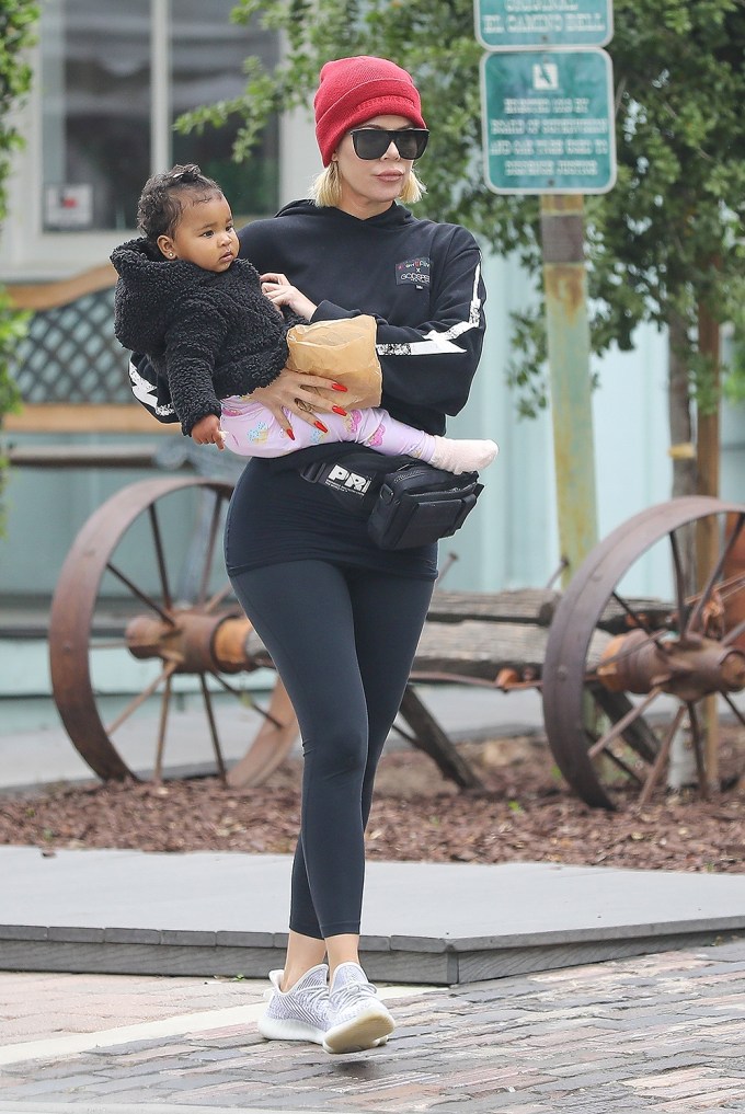 Khloe Kardashian & True Thompson