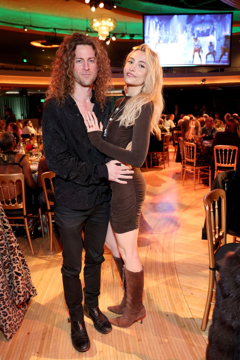Justin Long and Paris Jackson attend the 6th Jam For Janie Grammy Awards Viewing Party 
