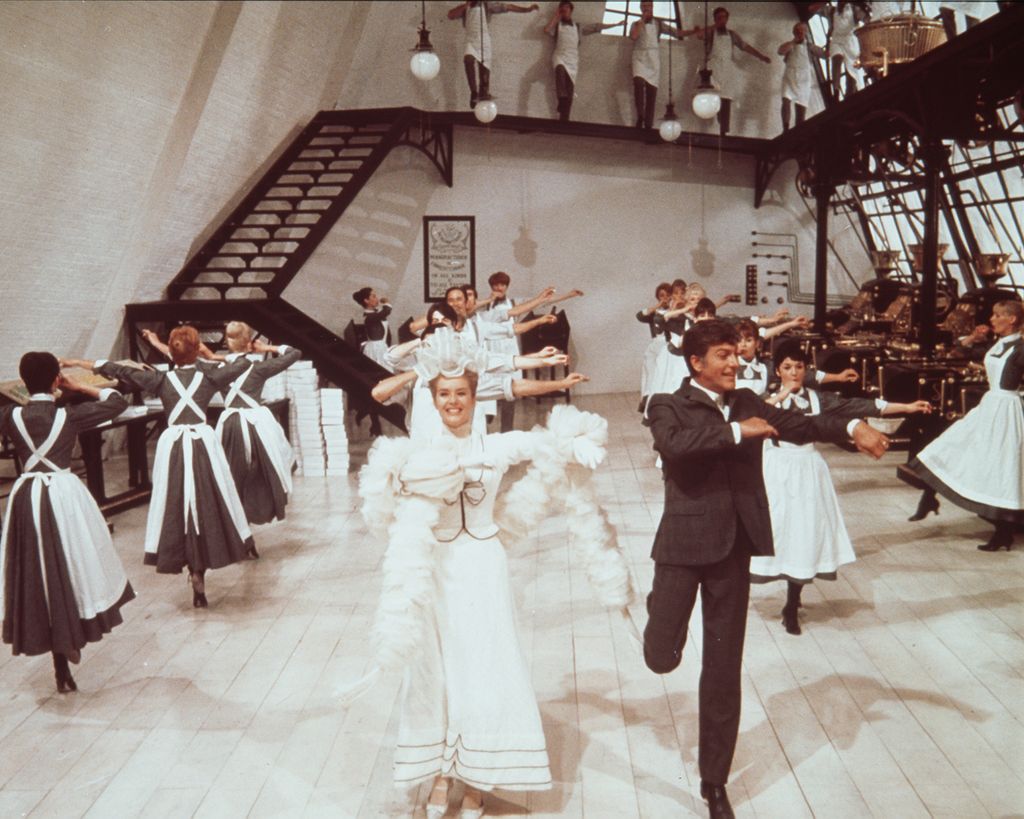 Dick Van Dyke dancing in Chitty Chitty Bang Bang