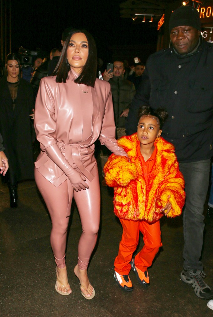 Kim Kardashian and North West
