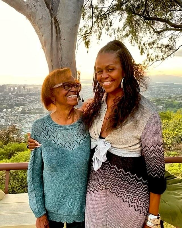 Michelle Obama shares a Mother's Day tribute to her mom