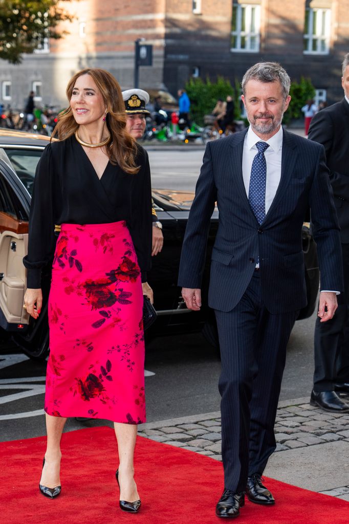 Queen Mary and King Frederik at the Gala Dinner on Thursday