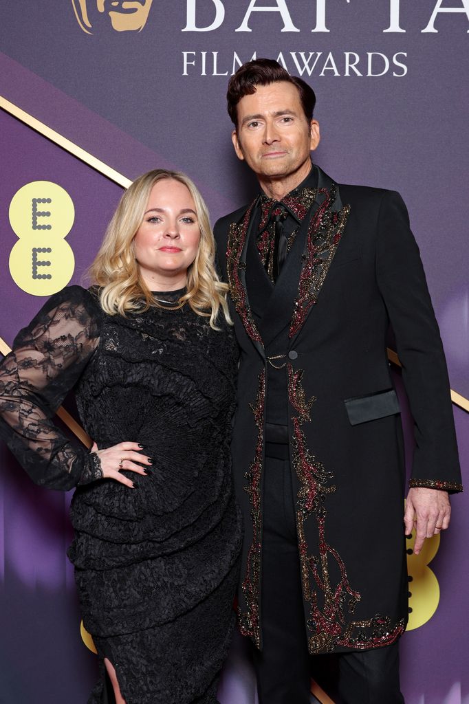 Georgia Tennant and David Tennant at the BAFTAs