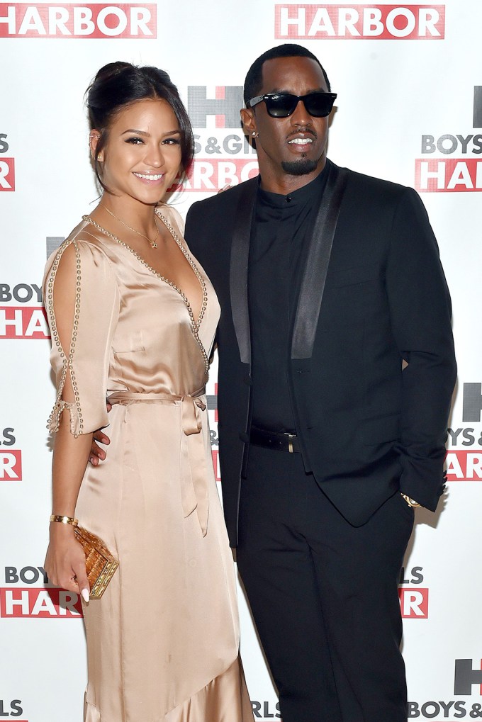 Diddy & Cassie at a 2016 Benefit