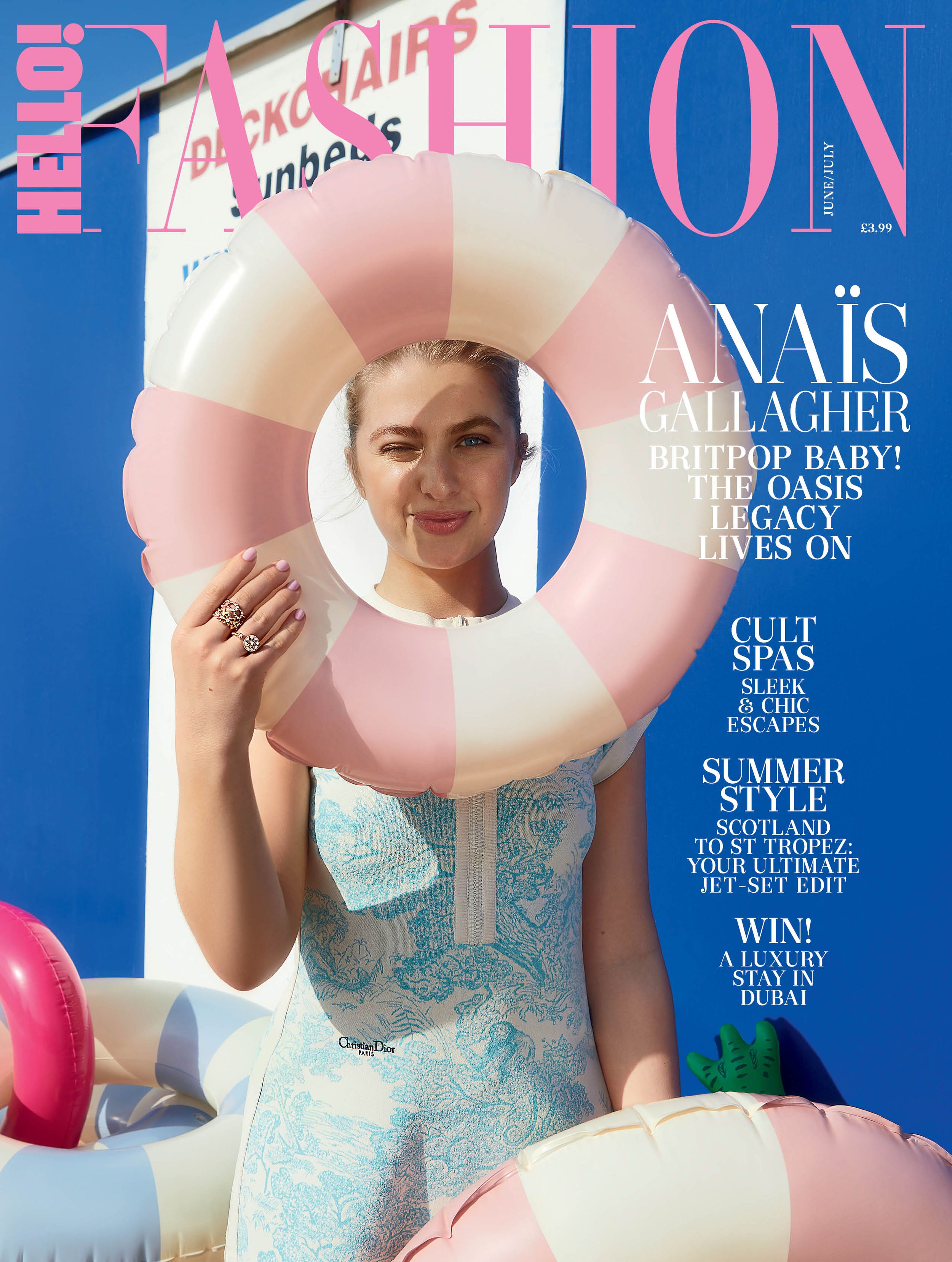 H! Fashion cover staring Anaïs Gallagher 