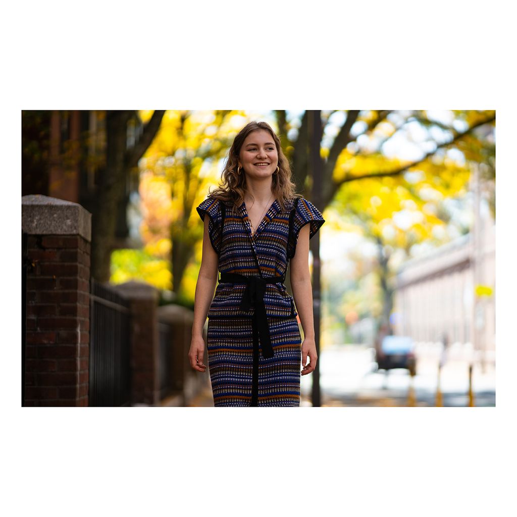 Princess Elisabeth walking near Harvard