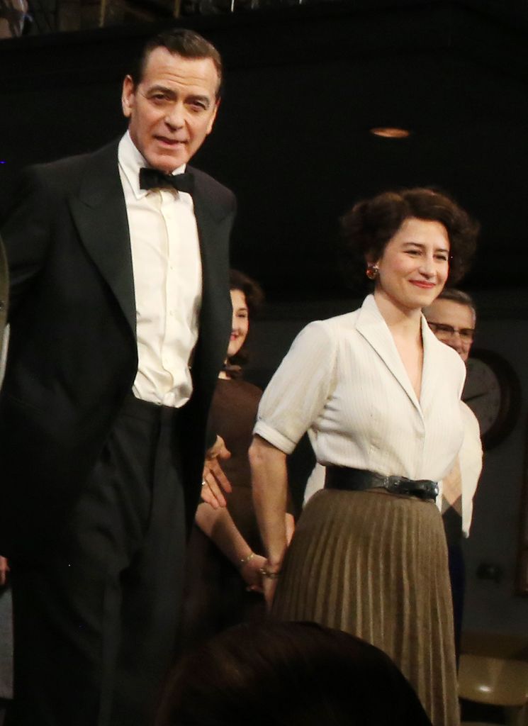 George Clooney play "Good Night and Good Luck"