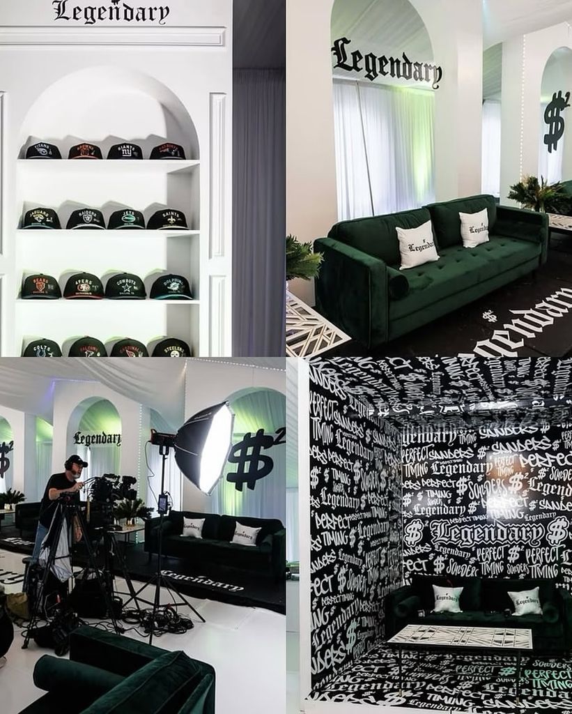 Inside Shedeur's custom-built room