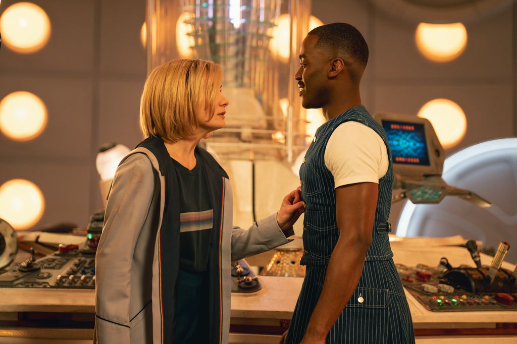 Jodie Whittaker and Ncuti Gatwa in Doctor Who