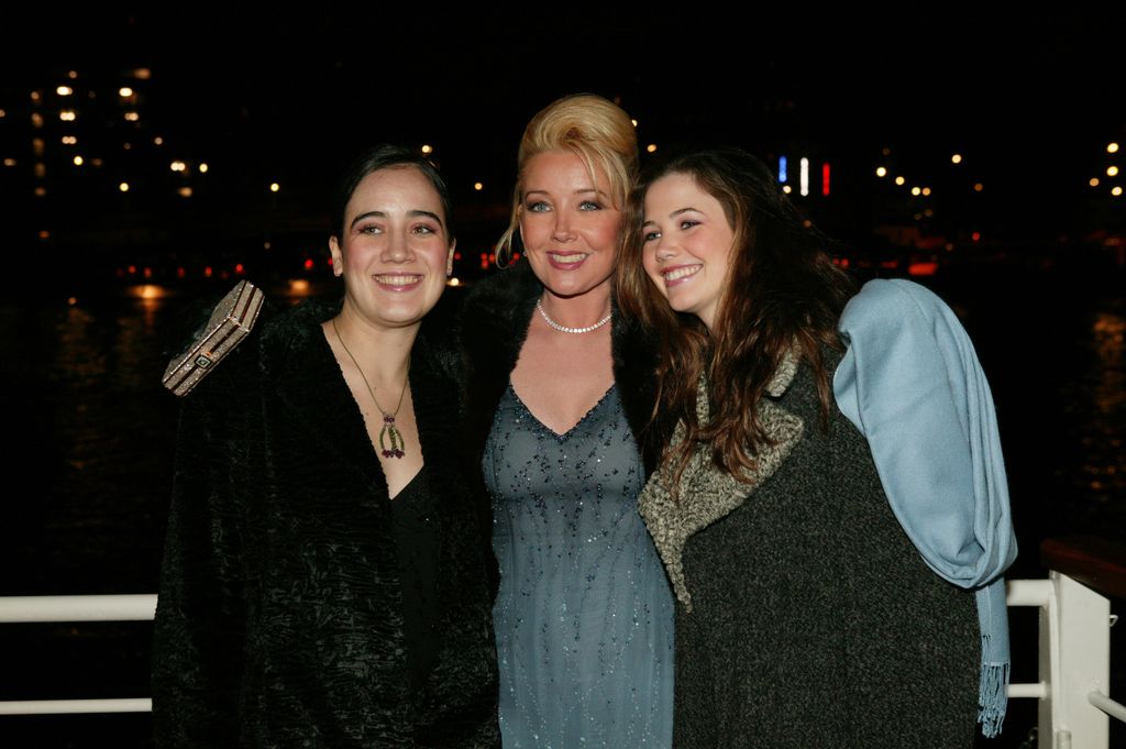 Melody Thomas Scott with daughters Alexandra and Elizabeth