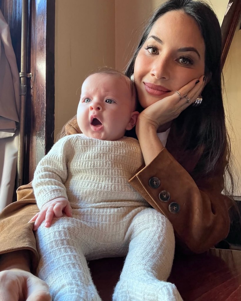 Photo shared by Olivia Munn on Instagram featuring her daughter Mei, born September 2024