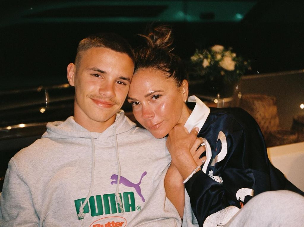 victoria beckham with son romeo