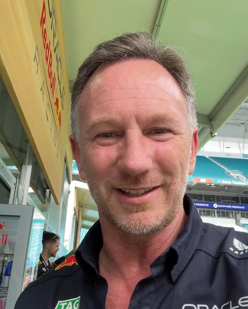 christian horner recording video message