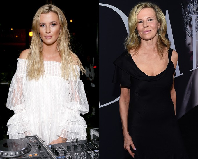 Ireland Baldwin and Kim Basinger
