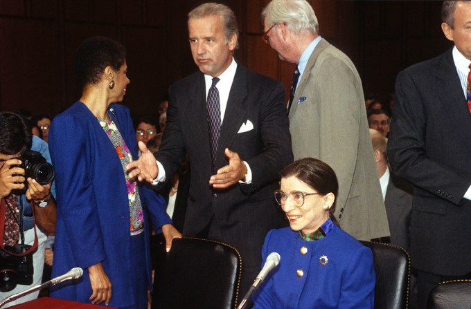 Ruth Bader Ginsburg Confirmation Hearing as Associate Justice of the US Supreme Court, Washington, District of Columbia, USA – 14 Jun 1993