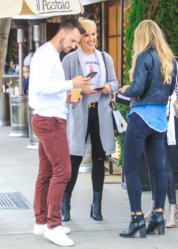 Savannah Chrisley & Nic Kerdiles On A Stroll In Beverly Hills