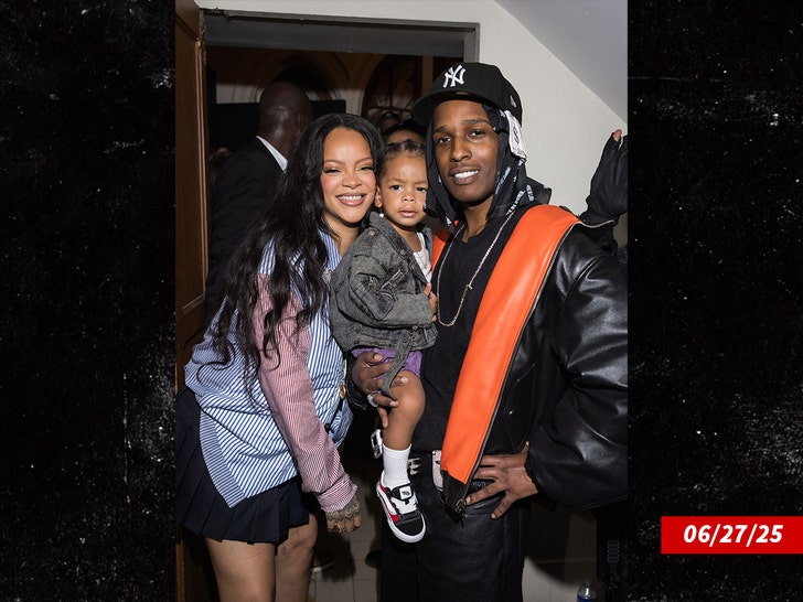 rihanna asap and baby getty 1