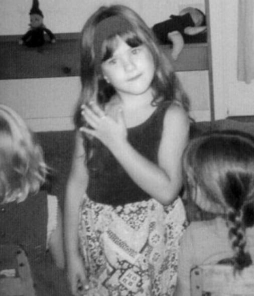 Jennifer Aniston as a kid
