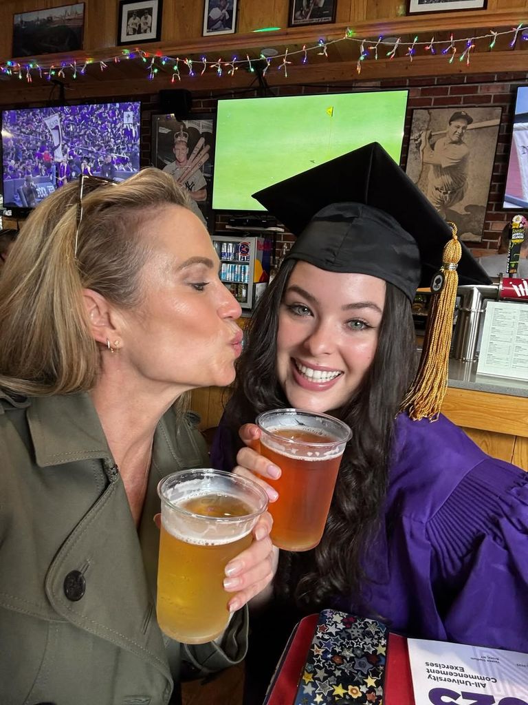 Amy Robach celebrates her daughter Ava Monroe McIntosh's graduation from New York University, shared on Instagram