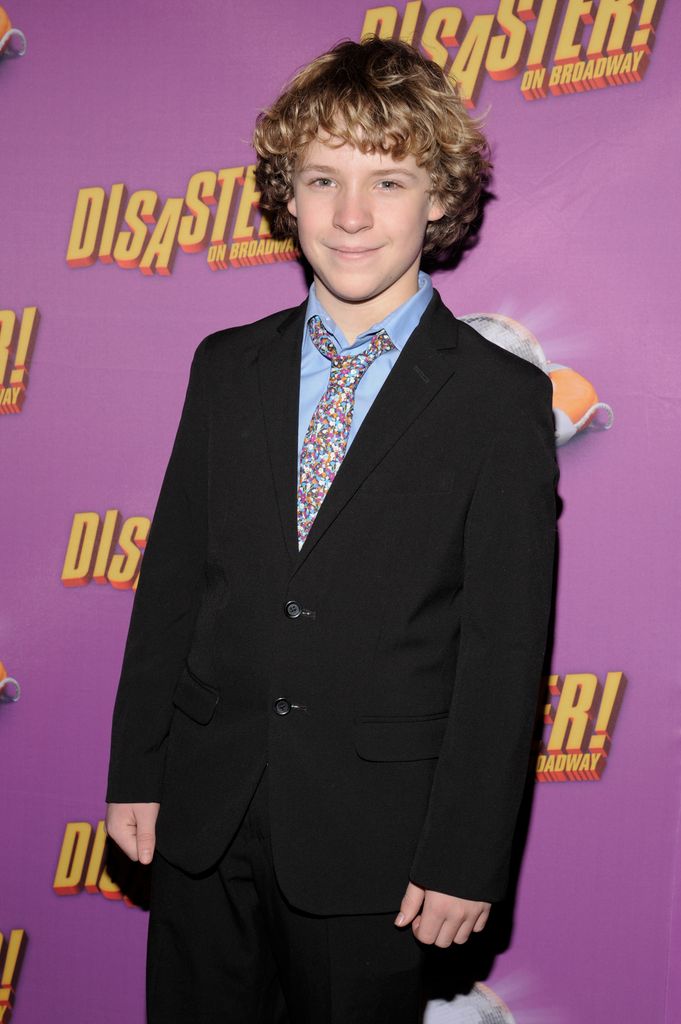 Baylee Littrell attends the "Disaster!" Broadway opening night