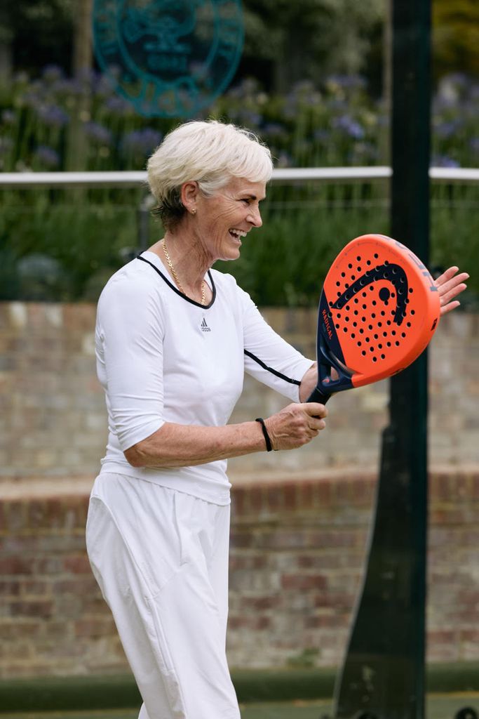 Judy Murray also appeared at the event